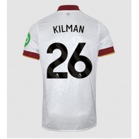 Fotbalové Dres West Ham United Max Kilman #26 Alternativní 2024-25 Krátký Rukáv